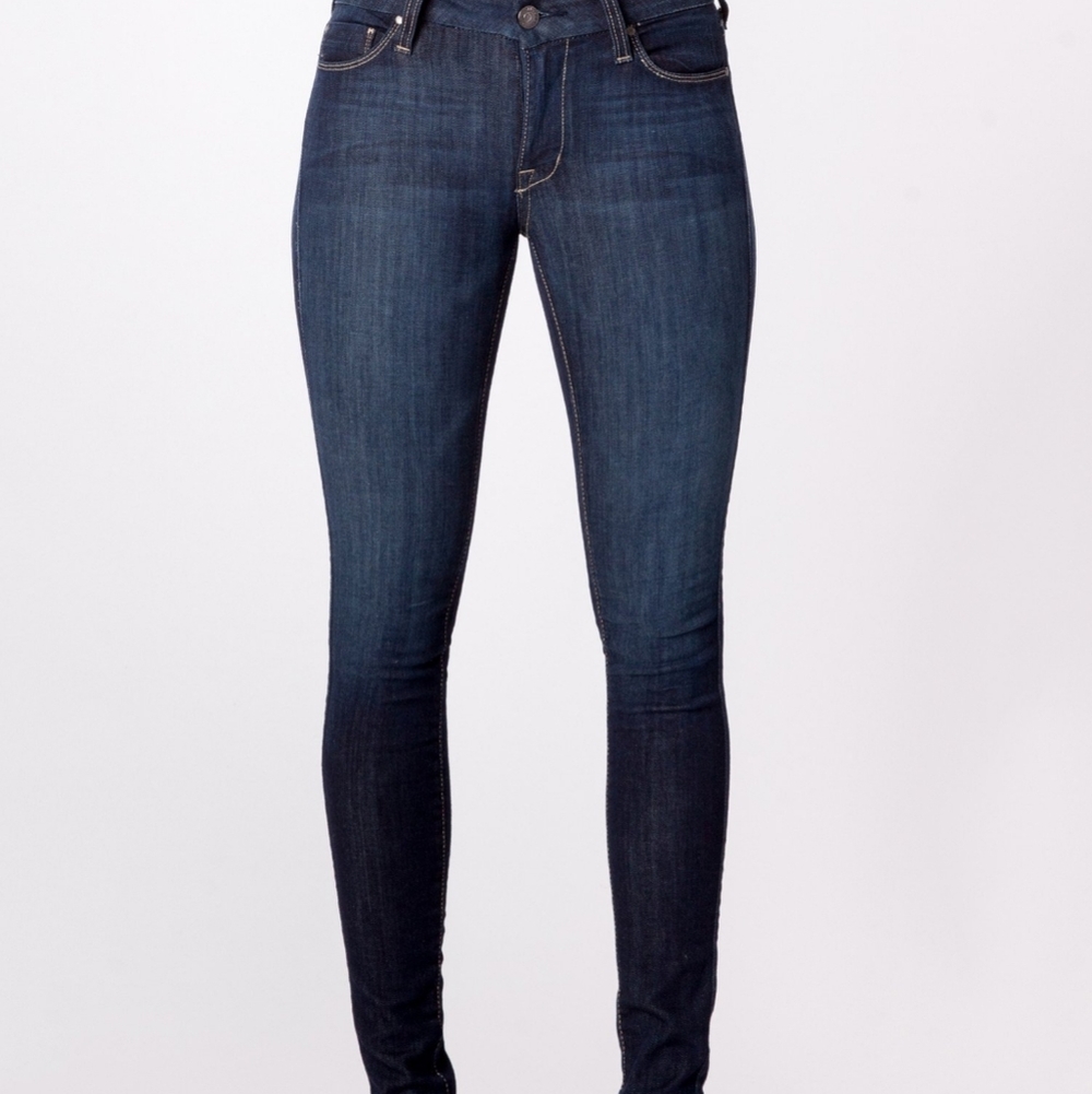 FIDELITY Ace mid rise ultra slim jeans skinny premium designer denim 26